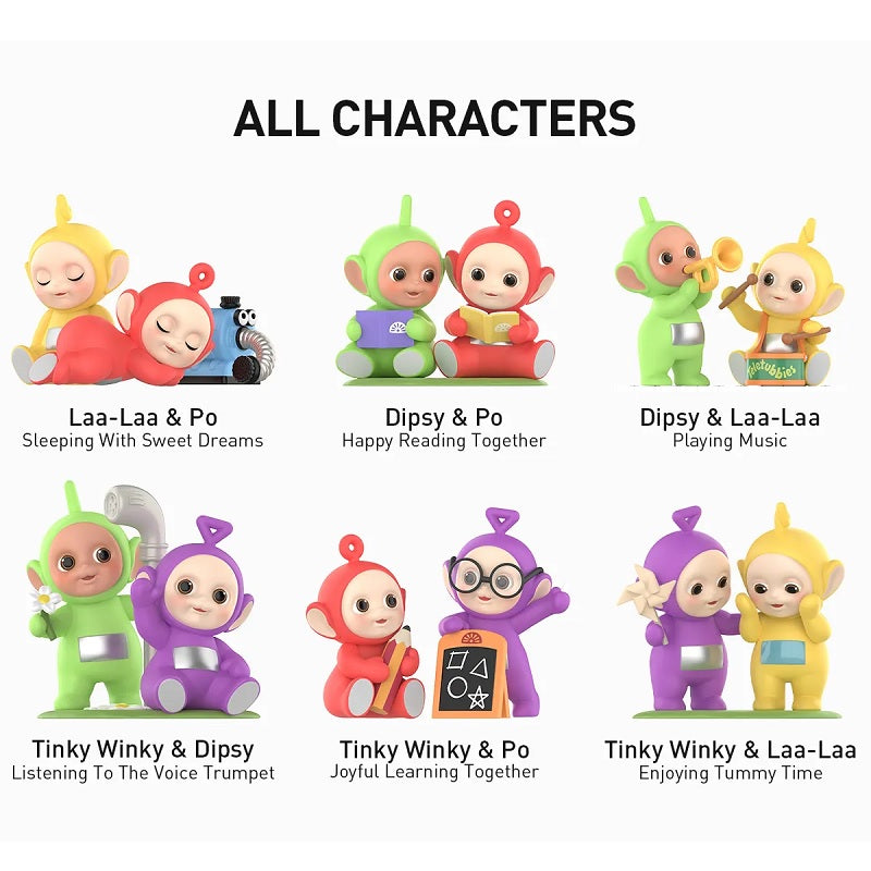 POP MART Teletubbies Companion Series Figures [1 Sealed Case] - Fugitive Toys