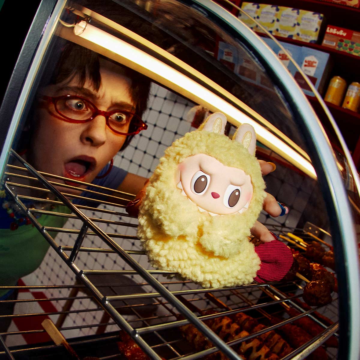 POP MART THE MONSTERS Labubu Wacky Mart Series-Earphone Case - Fugitive Toys