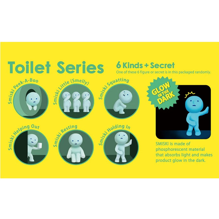 SMISKI Toilet Series [1 Blind Box] - Fugitive Toys