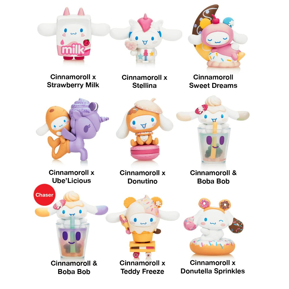 Tokidoki x Cinnamoroll Sweet Treats: (1 Blind Box) - Fugitive Toys