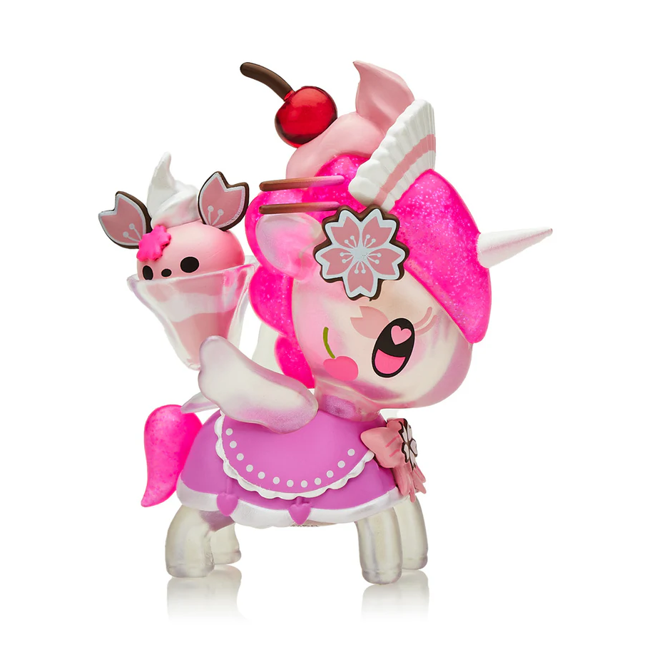 Tokidoki Cafe Cuties Unicorno Cherry Blossom Figure (Special Edition) - Fugitive Toys