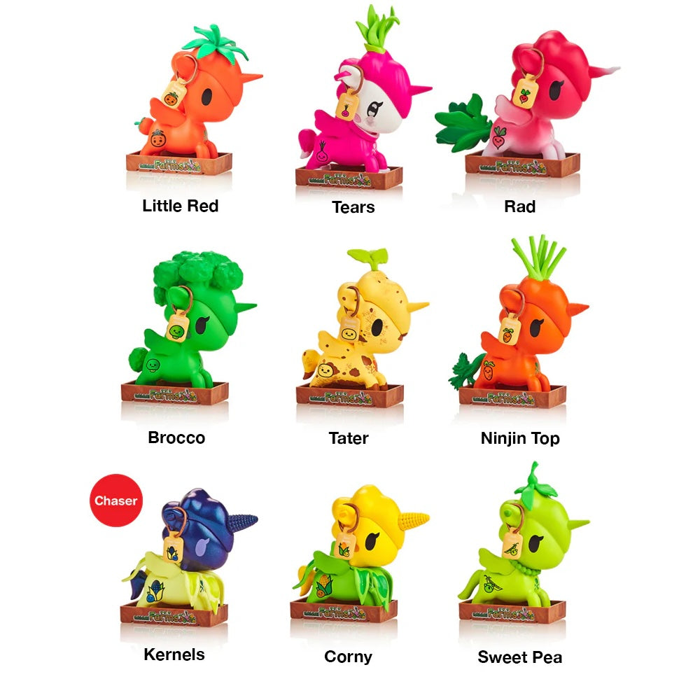 Tokidoki Veggie Unicorno: (1 Blind Box) - Fugitive Toys