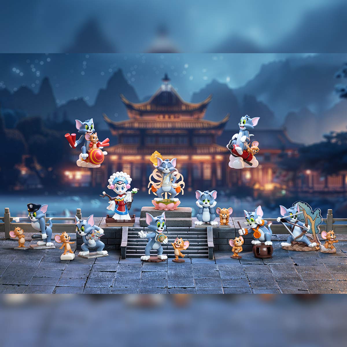 POP MART Tom & Jerry: Forbidden Compass Series Figures [1 Sealed Case] - Fugitive Toys