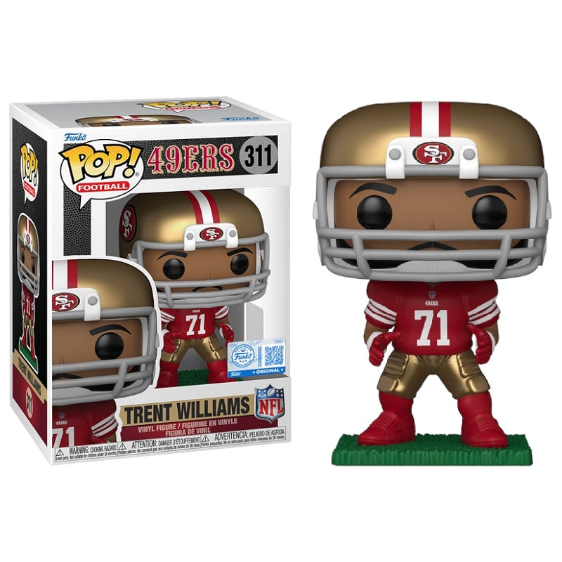NFL Pop! Vinyl Figure Trent Williams [San Francisco 49ers] [Funko-Shop] [311] - Fugitive Toys