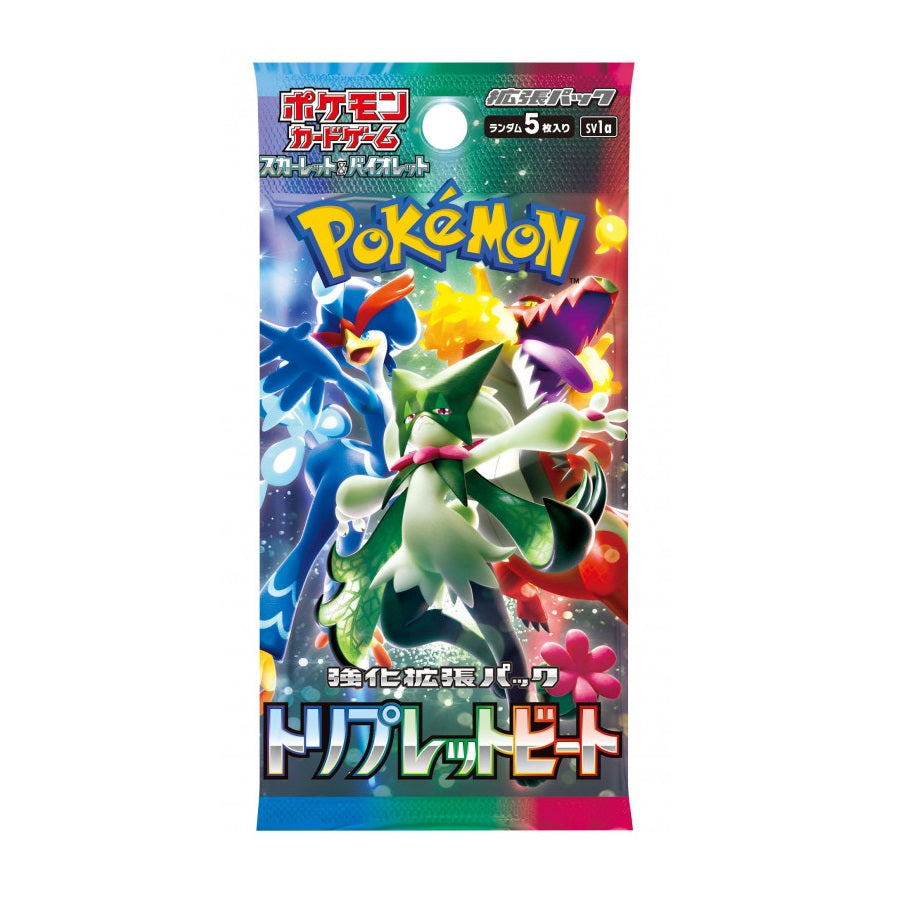 Pokemon TCG Scarlet & Violet Triplet Beat SV1A [Japanese] Booster Pack - Fugitive Toys