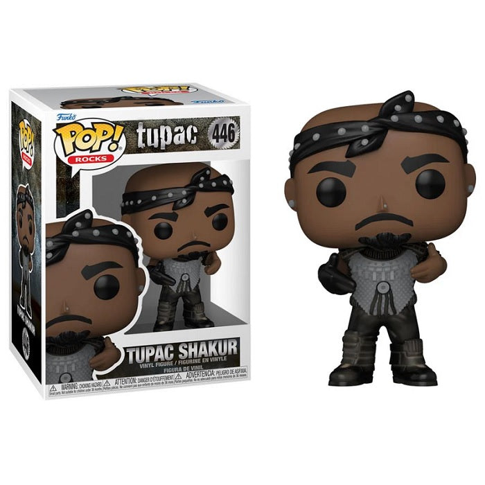 Rocks Pop! Vinyl Figure Tupac Shakur [California Love] [446] - Fugitive Toys