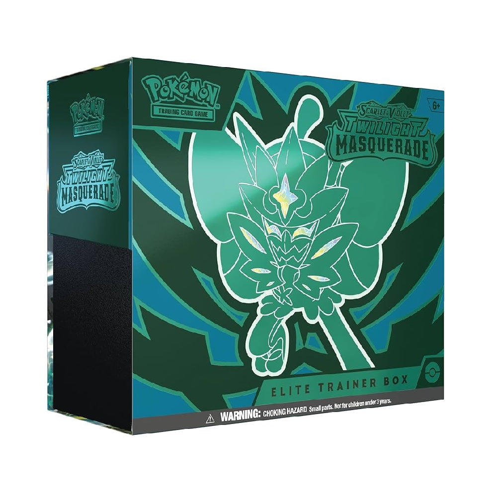 Pokemon Trading Card Game Scarlet & Violet Twilight Masquerade Elite Trainer Box - Fugitive Toys
