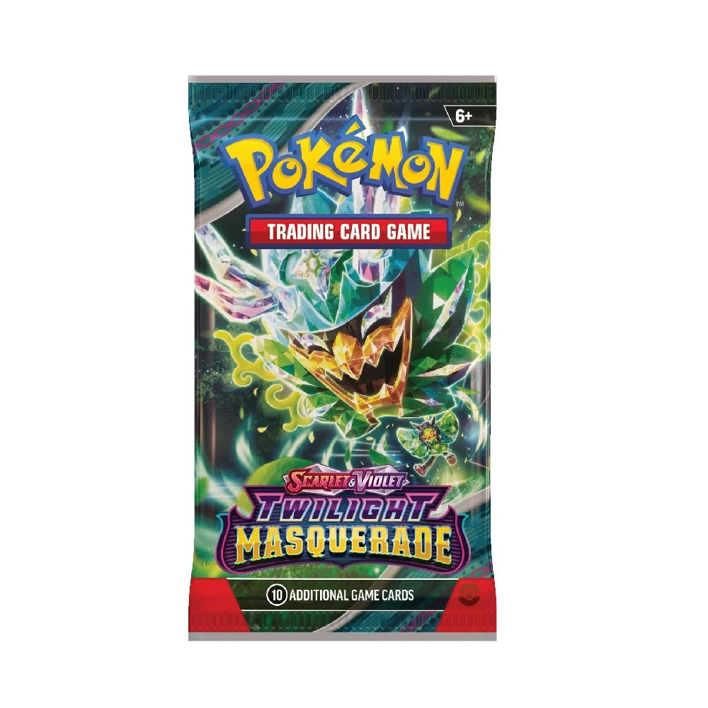 Pokemon Trading Card Game Scarlet & Violet Twilight Masquerade Booster Pack - Fugitive Toys
