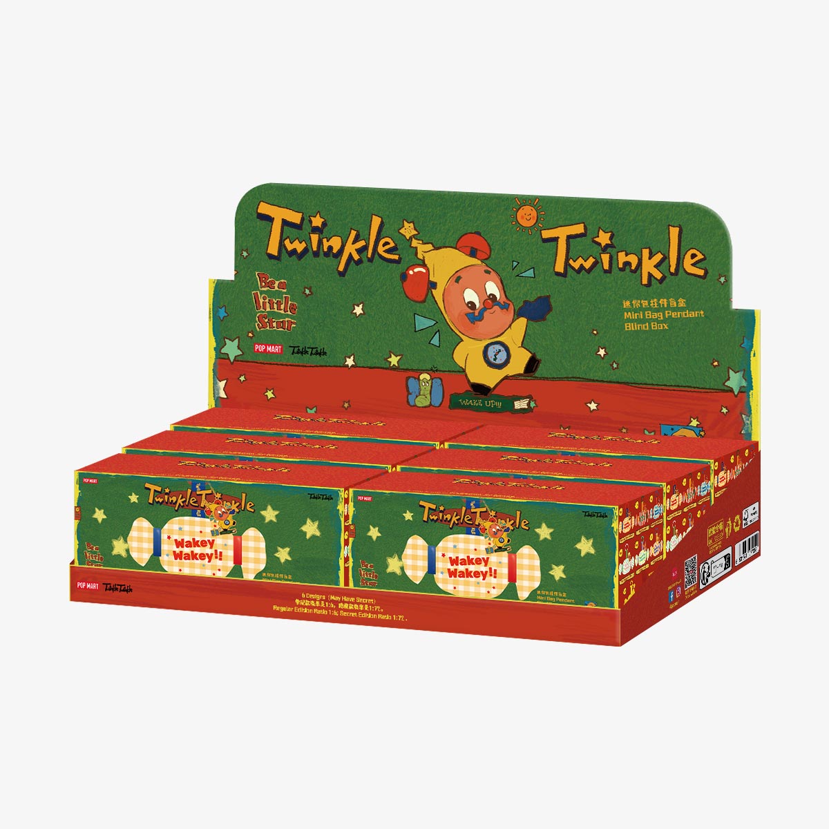 POP MART Twinkle Twinkle Be a Little Star Series-Mini Bag Pendant [1 Sealed Case] - Fugitive Toys