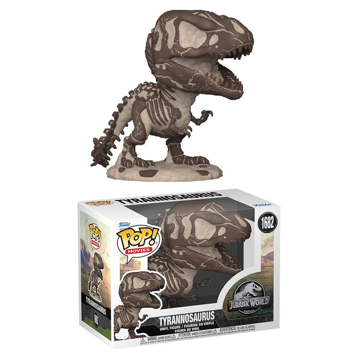 Jurassic World Pop! Vinyl Figure Tyrannosaurus [Fossil] [1682] - Fugitive Toys