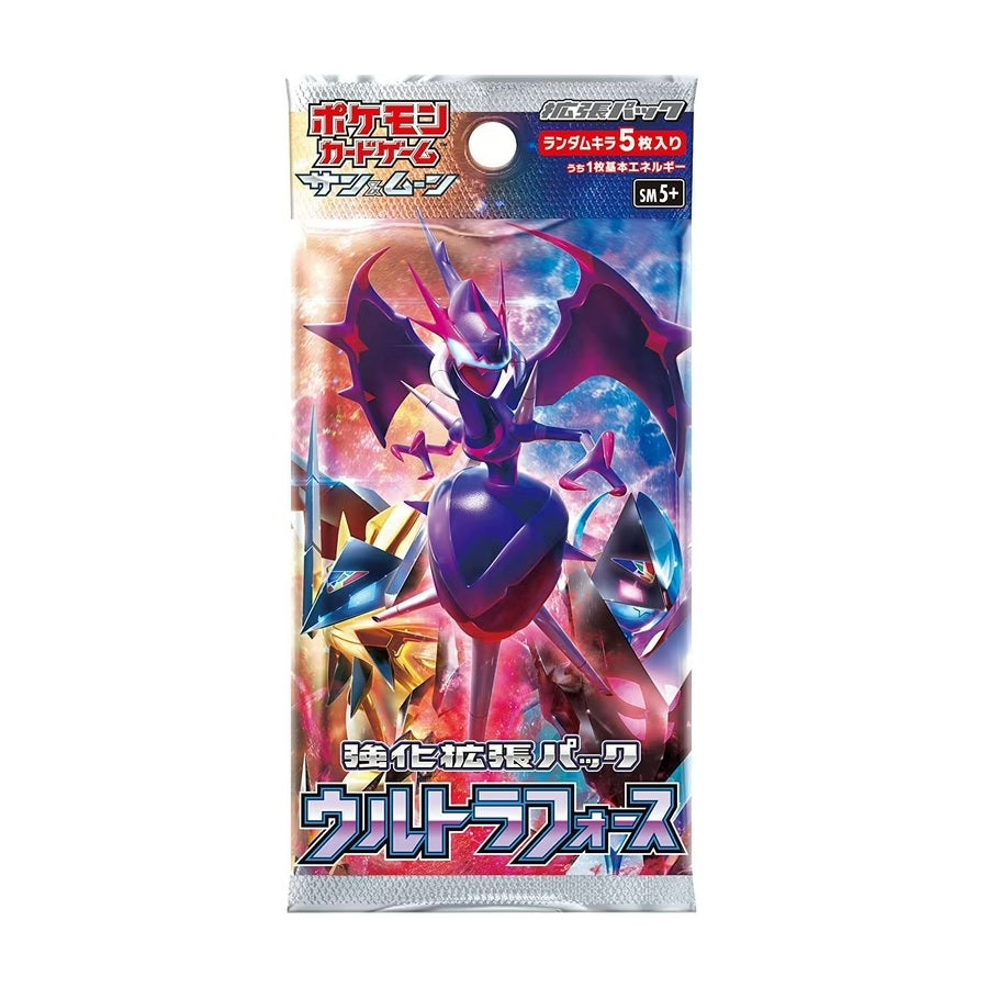 Pokemon TCG Sun & Moon Ultra Force SM5+ (Japanese) Booster Pack - Fugitive Toys