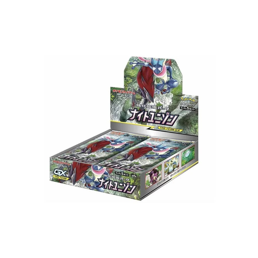Pokemon TCG Sun & Moon Night Unison SM9A (Japanese) Booster Box - Fugitive Toys