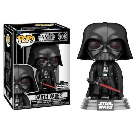 Star Wars Pop! Vinyl Figure Darth Vader [Episode IV: A New Hope] [Star Wars Celebration 2022] [509] - Fugitive Toys