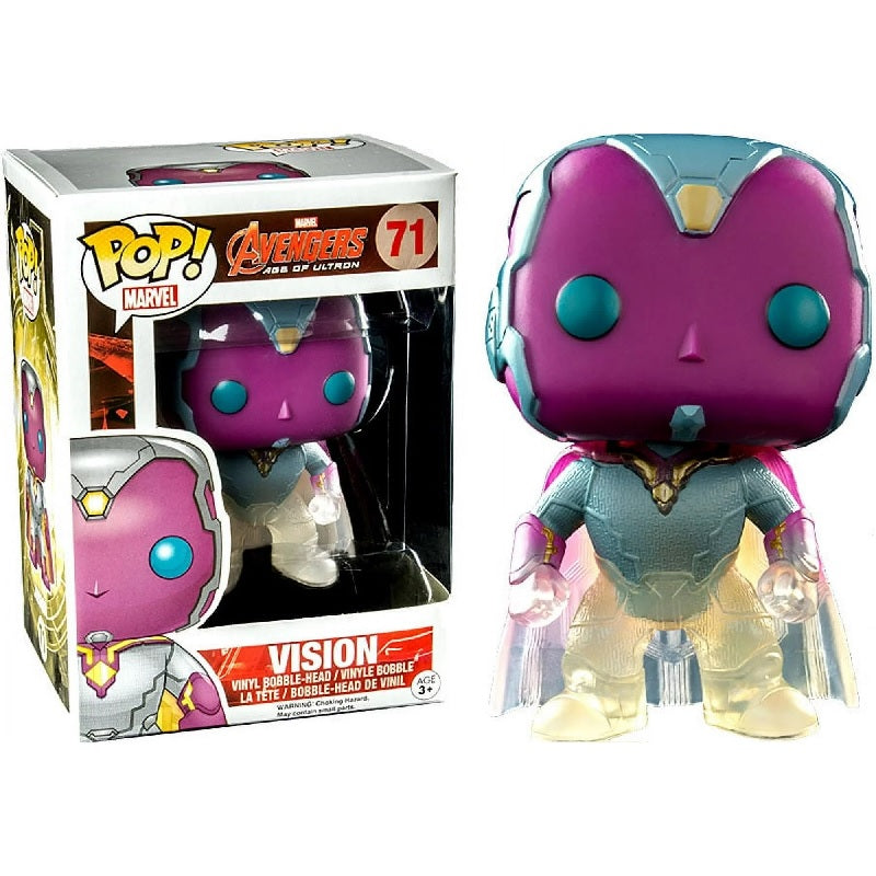 Marvel Avengers: Age of Ultron Pop! Vinyl Bobblehead Phasing Vision [71] - Fugitive Toys