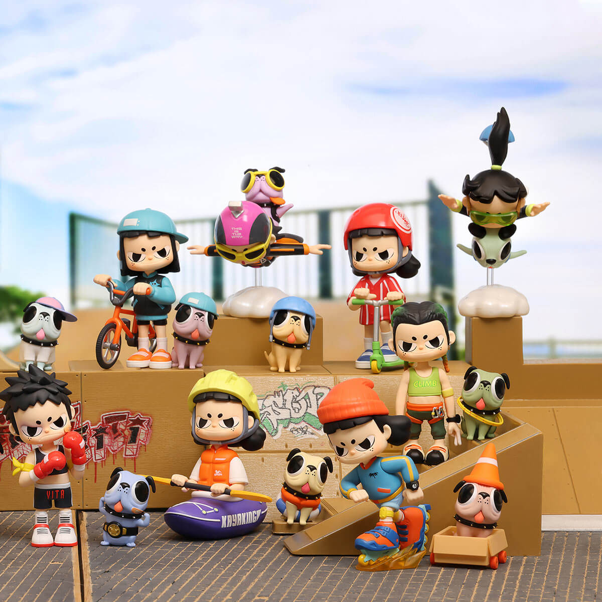 POP MART VITA Extreme Sports Series [1 Blind Box] - Fugitive Toys