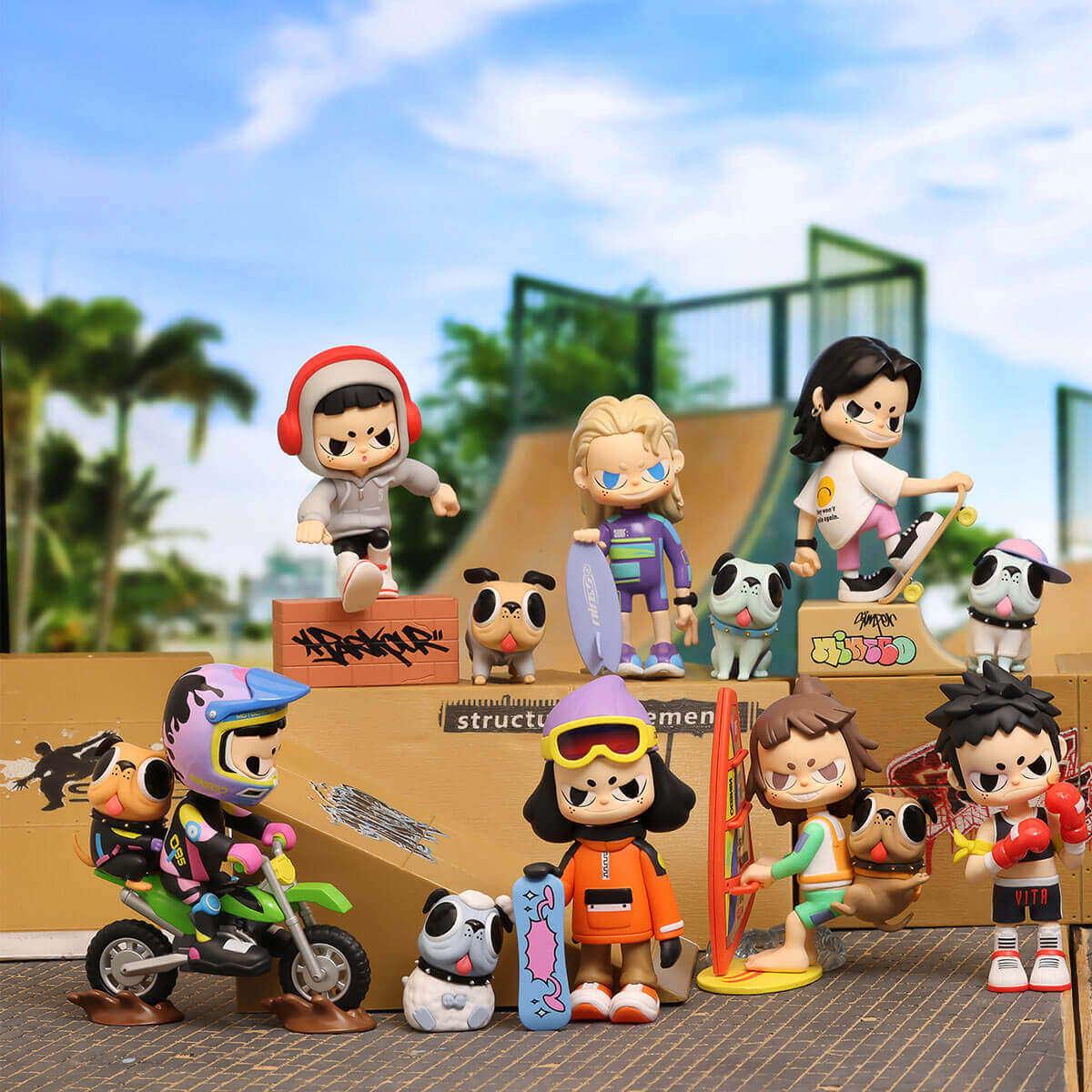 POP MART VITA Extreme Sports Series [1 Blind Box] - Fugitive Toys