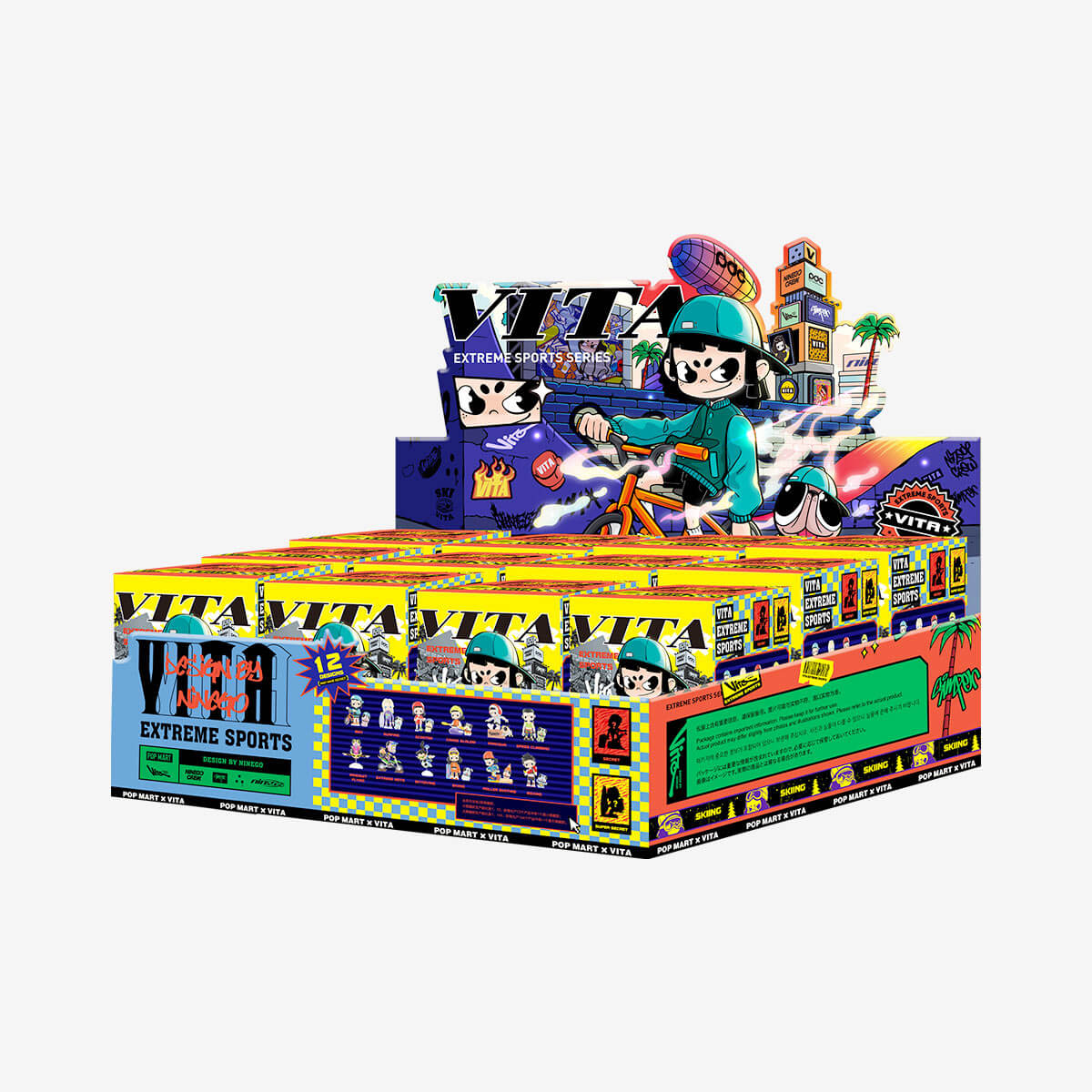 POP MART VITA Extreme Sports Series [1 Blind Box] - Fugitive Toys