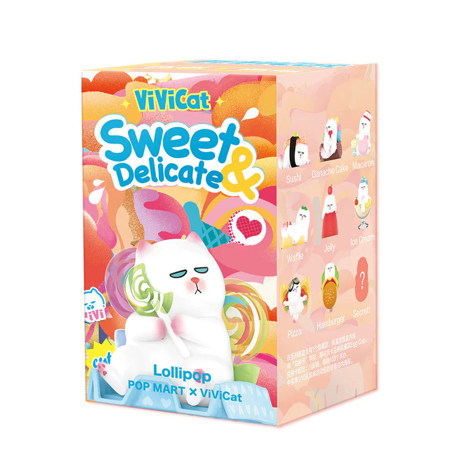 POP MART ViViCat Sweet & Delicate Series [1 Blind Box] - Fugitive Toys