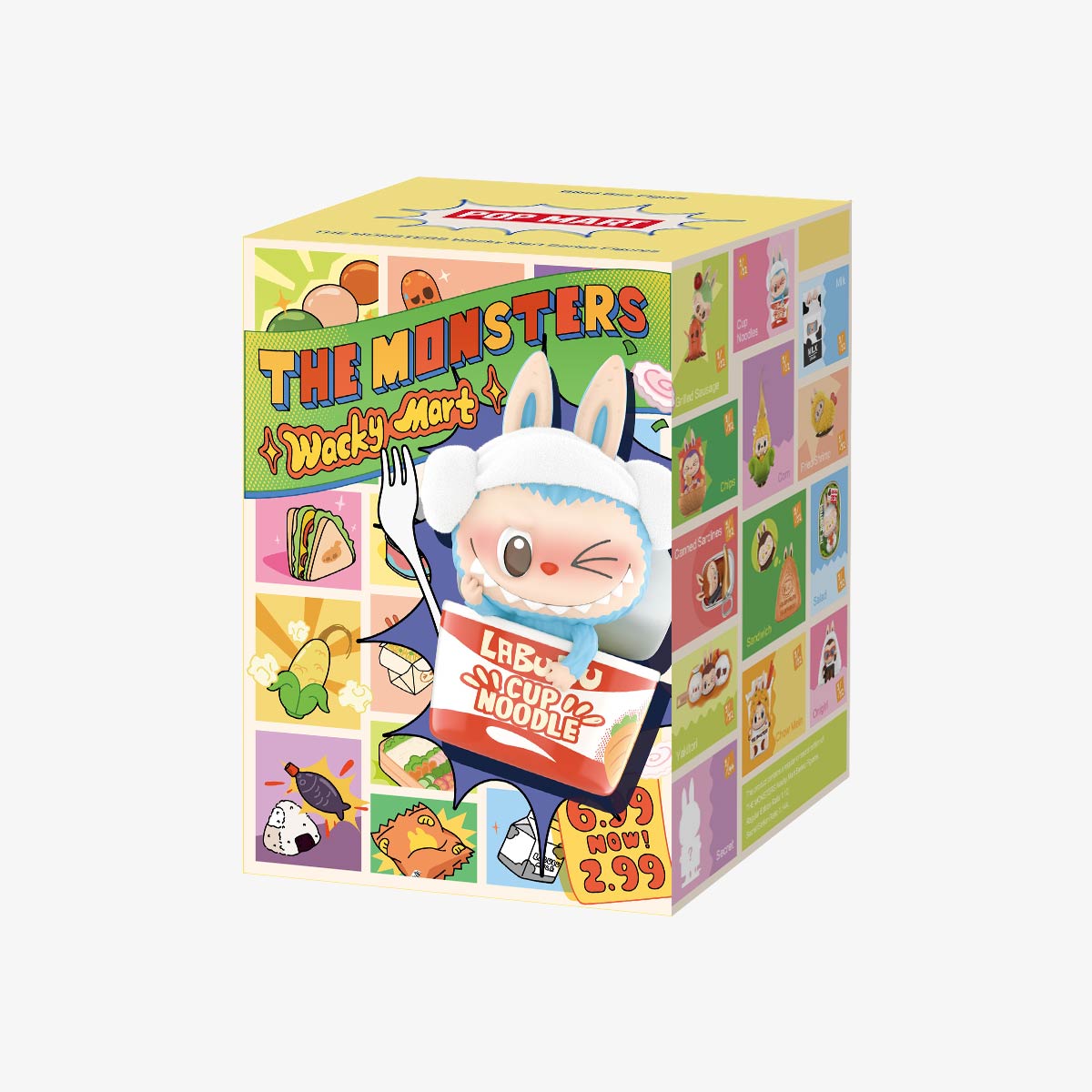 POP MART THE MONSTERS Labubu Wacky Mart Series Figures [1 Sealed Case] - Fugitive Toys