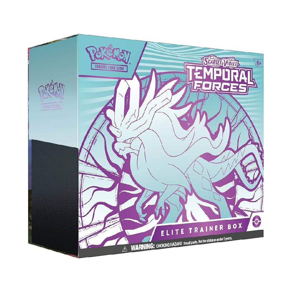 Pokemon Trading Card Game Scarlet & Violet Temporal Forces Walking Wake Elite Trainer Box - Fugitive Toys