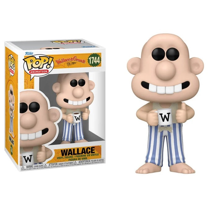 Wallace and Gromit Pop! Vinyl Figure Wallace [Pajamas] [1744] - Fugitive Toys