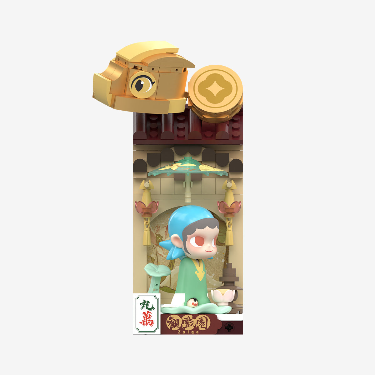 POP MART Wealthy Snake's New Year Celebration - Fortunate Hand Series Block Figures [1 Blind Box] - Fugitive Toys