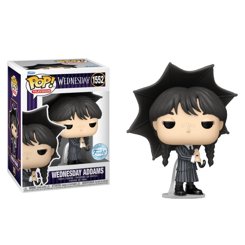 Wednesday Pop! Vinyl Figure Wednesday with Umbrella [SE] [1552] - Fugitive Toys
