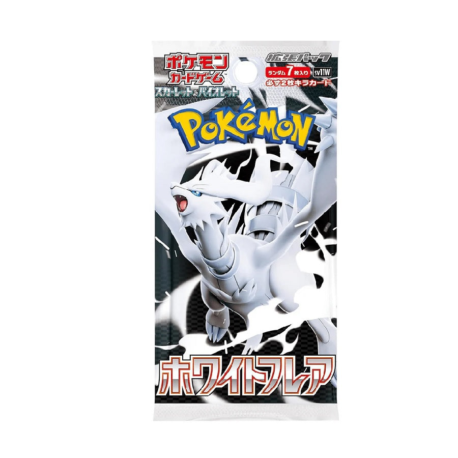 Pokemon TCG Scarlet & Violet White Flare SV11W (Japanese) Booster Pack - Fugitive Toys