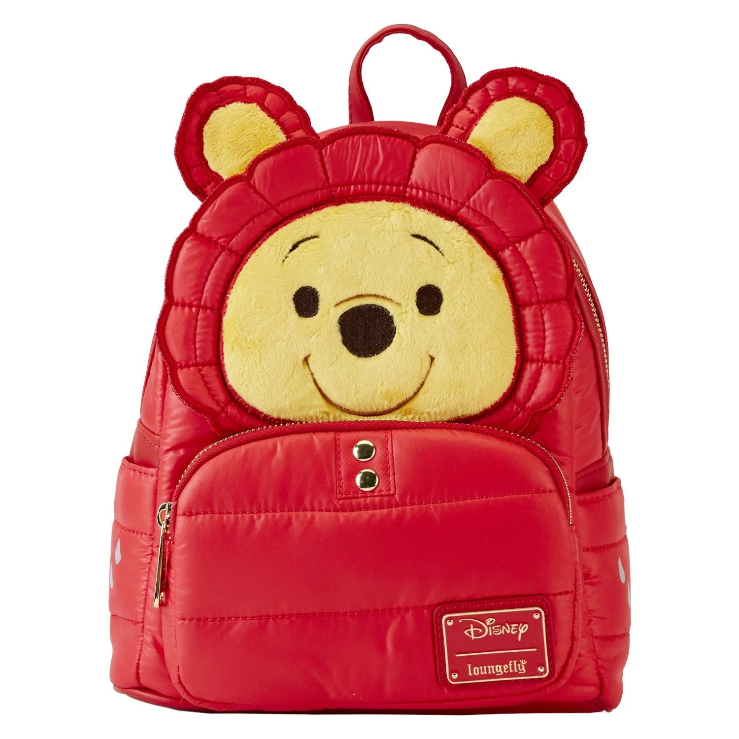 Loungefly x Disney Winnie the Pooh Rainy Day Puffer Jacket Cosplay Mini Backpack - Fugitive Toys