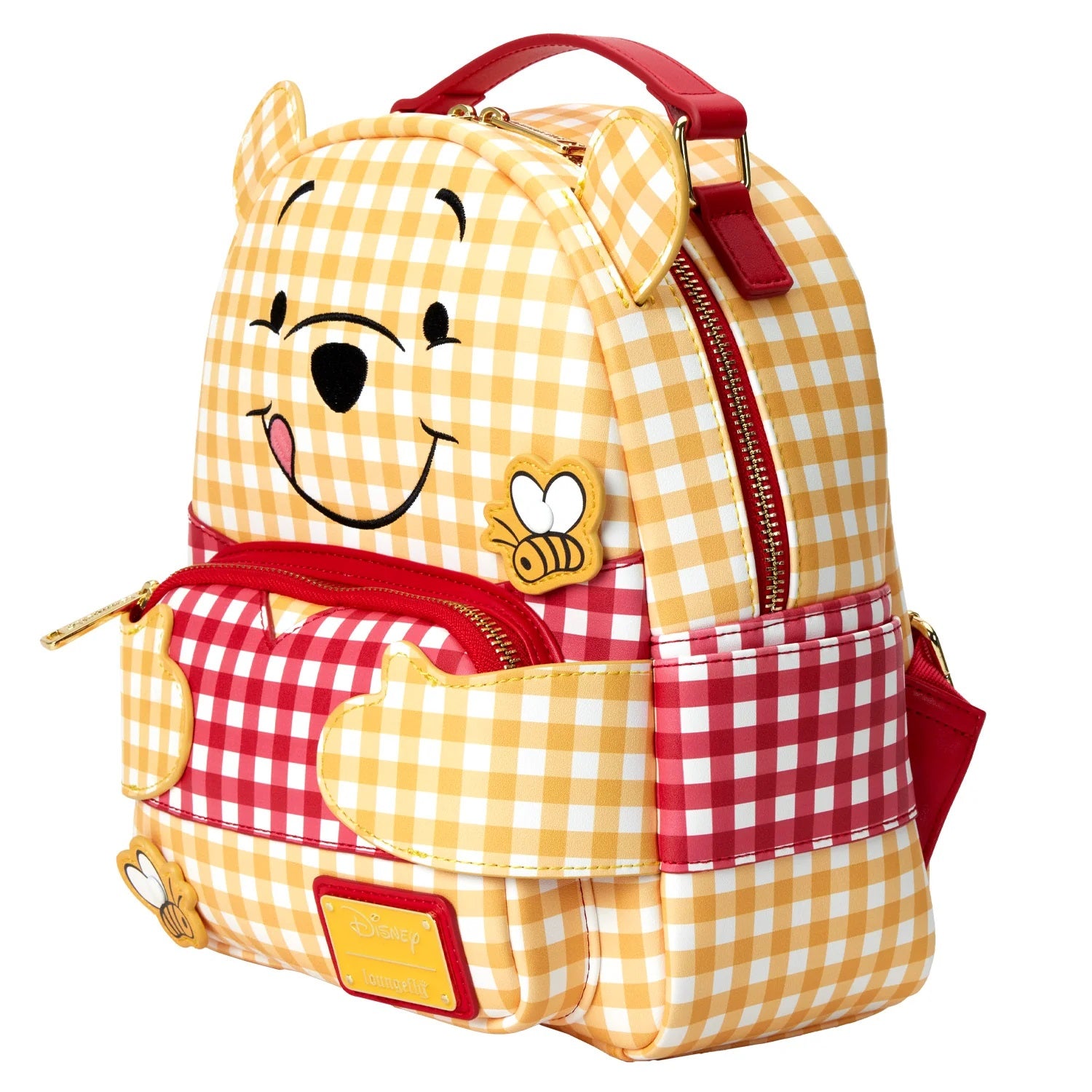 Loungefly x Disney Winnie the Pooh Gingham Cosplay Mini Backpack - Fugitive Toys