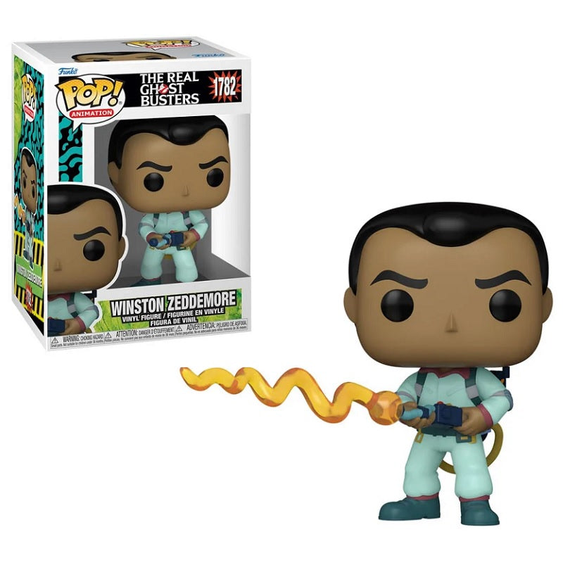 The Real Ghostbusters Pop! Vinyl Figure Winston Zeddemore [1782] - Fugitive Toys