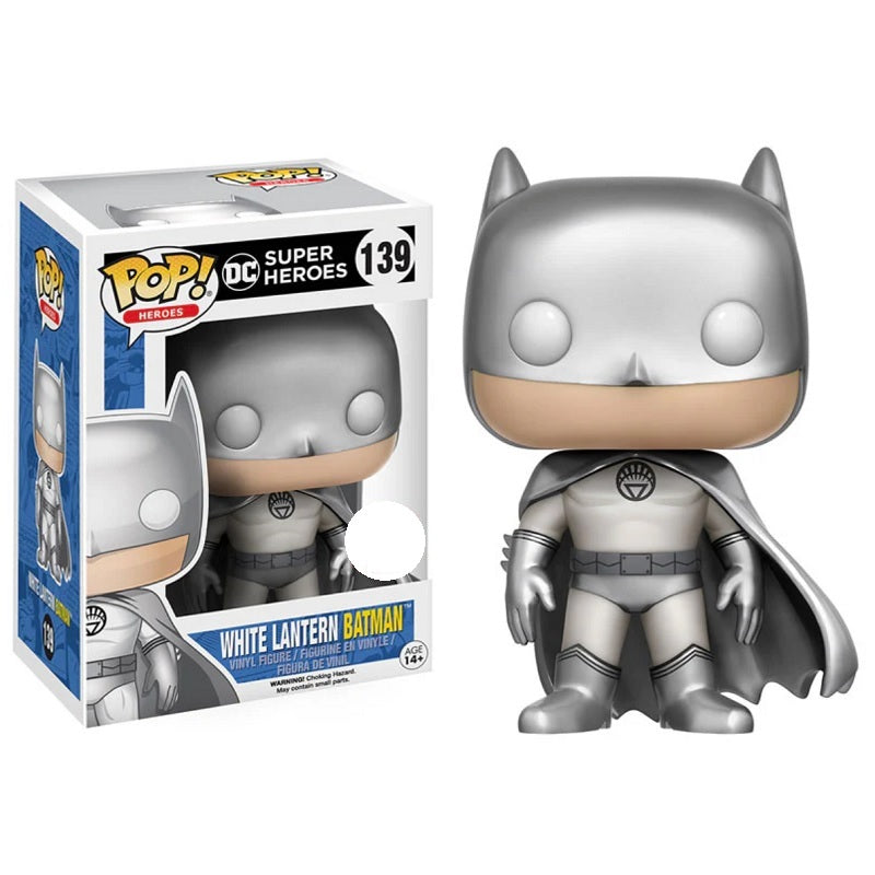 DC Universe Pop! Vinyl Figure White Lantern: Batman [without Sticker] [139] - Fugitive Toys