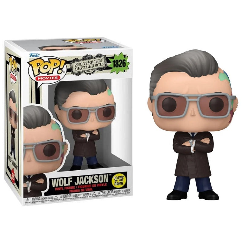 Beetlejuice Beetlejuice Pop! Vinyl FIgure Wolf Jackson [Glows in the Dark] [1826] - Fugitive Toys