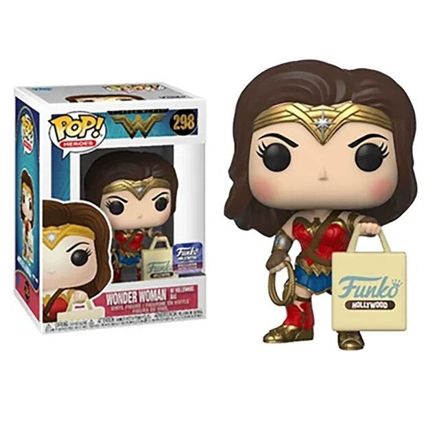 Wonder Woman Movies Pop! Vinyl Figure Wonder Woman with Bag [Funko Hollywood] [298] - Fugitive Toys