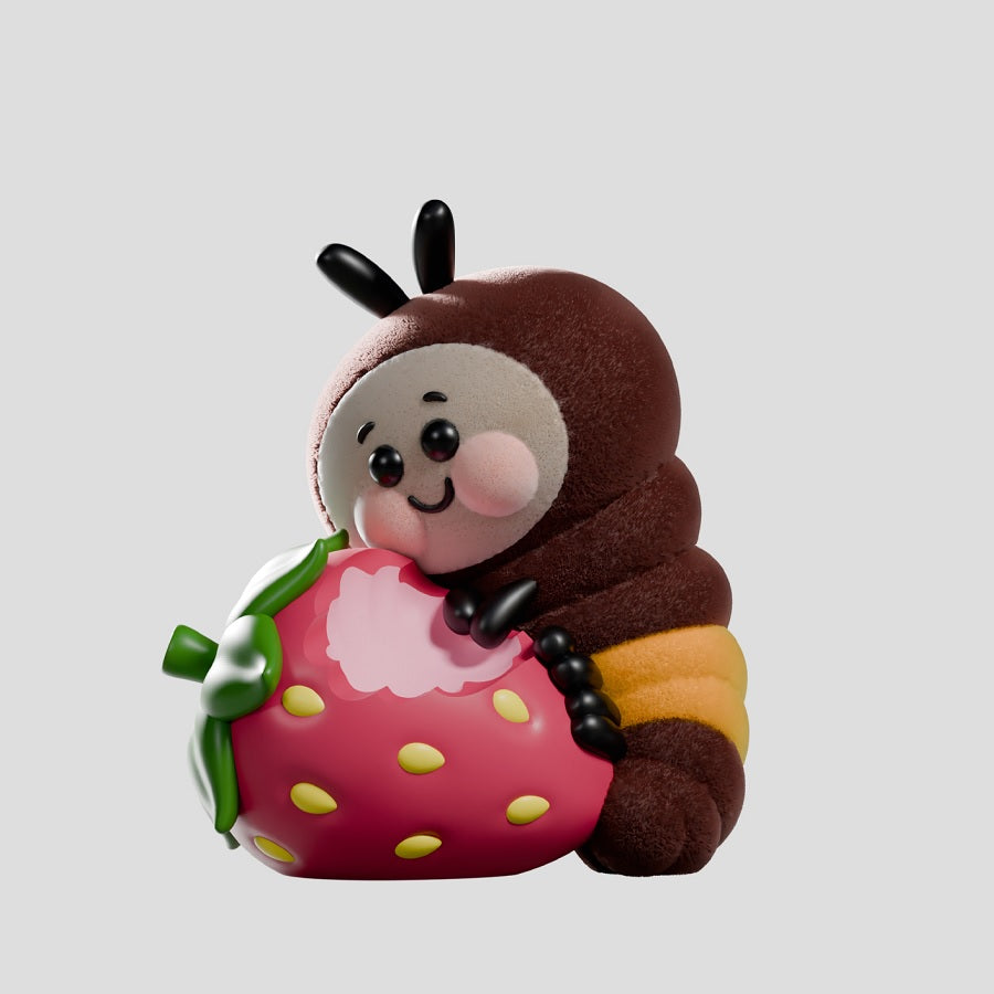 Kaleidos Creative Presents Wooly Bear and Friends Vinyl [1 Blind Box] - Fugitive Toys