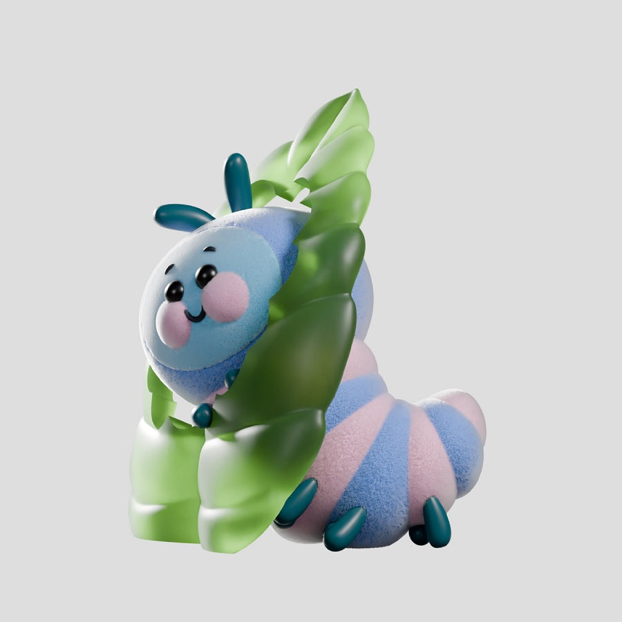 Kaleidos Creative Presents Wooly Bear and Friends Vinyl [1 Blind Box] - Fugitive Toys