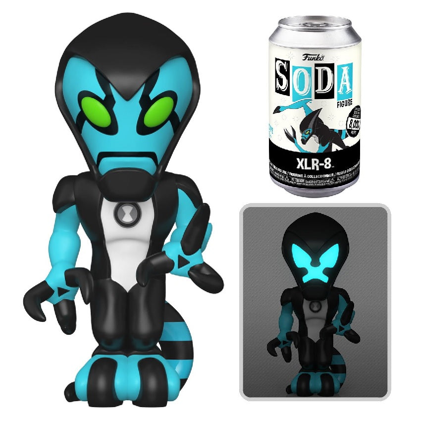 Funko Vinyl Soda Figure: Ben-10 - XLR-8 - Fugitive Toys