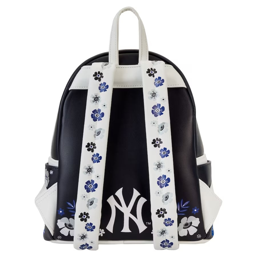 Loungefly x MLB New York Yankees Floral Mini Backpack - Fugitive Toys