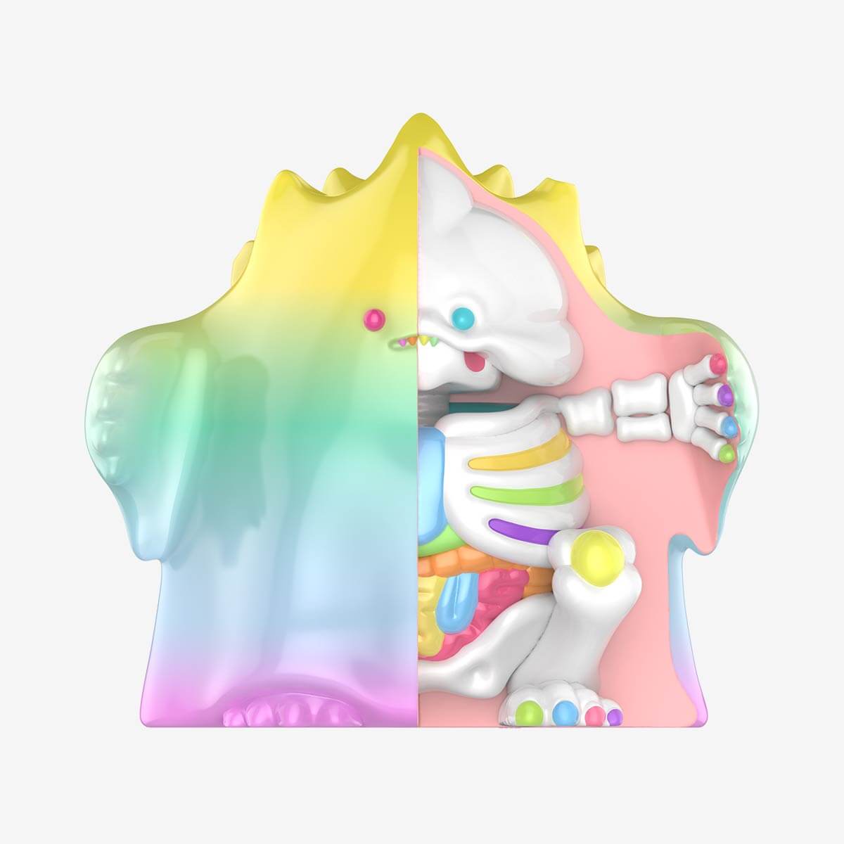 POP MART MEGA COLLECTION YUKI Rainbow 400% - Fugitive Toys