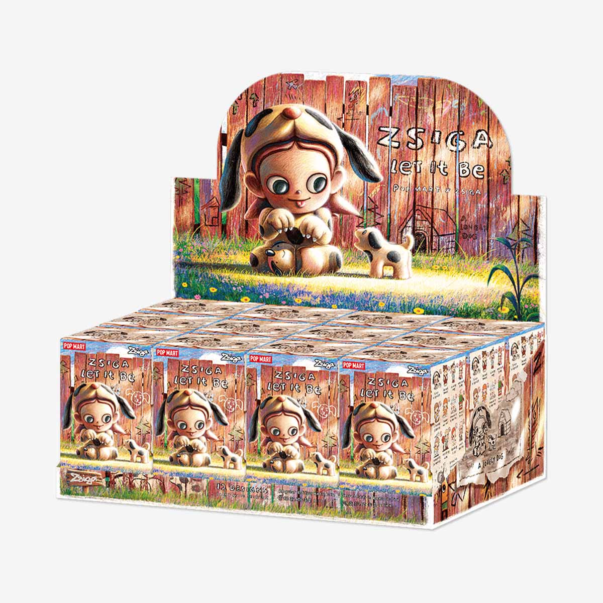 POP MART Zsiga Let It Be Series Figures  [1 Blind Box] - Fugitive Toys