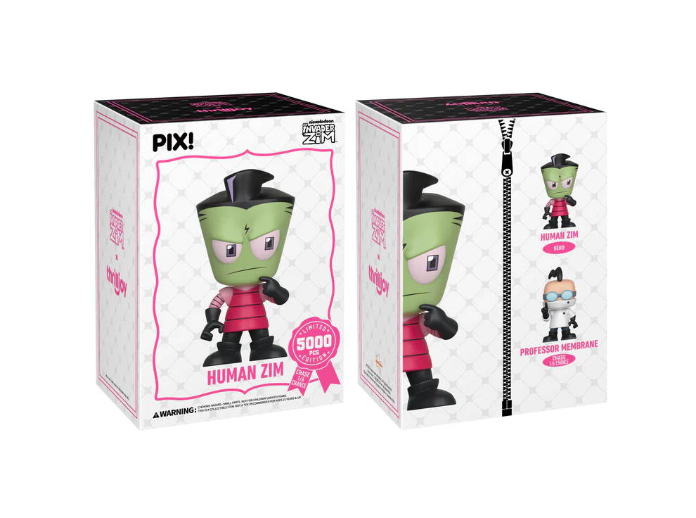 Thrilljoy PIX! Human Zim [Invader Zim] [LE5000] - Fugitive Toys