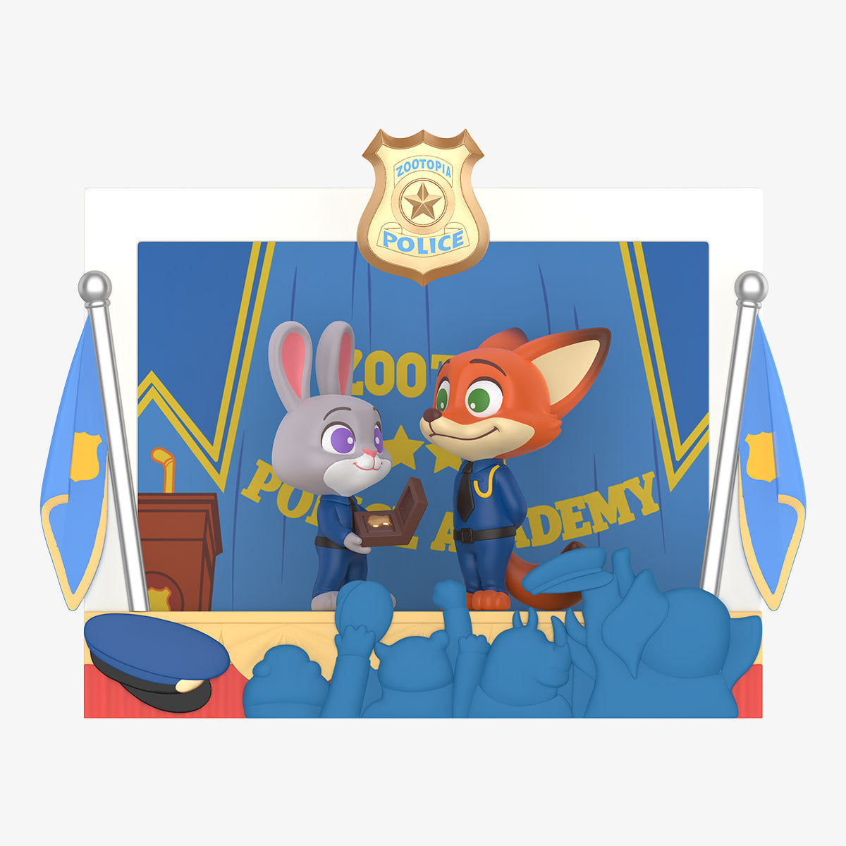 POP MART Zootopia Highlight Moment Series Scene Sets [1 Blind Box] - Fugitive Toys