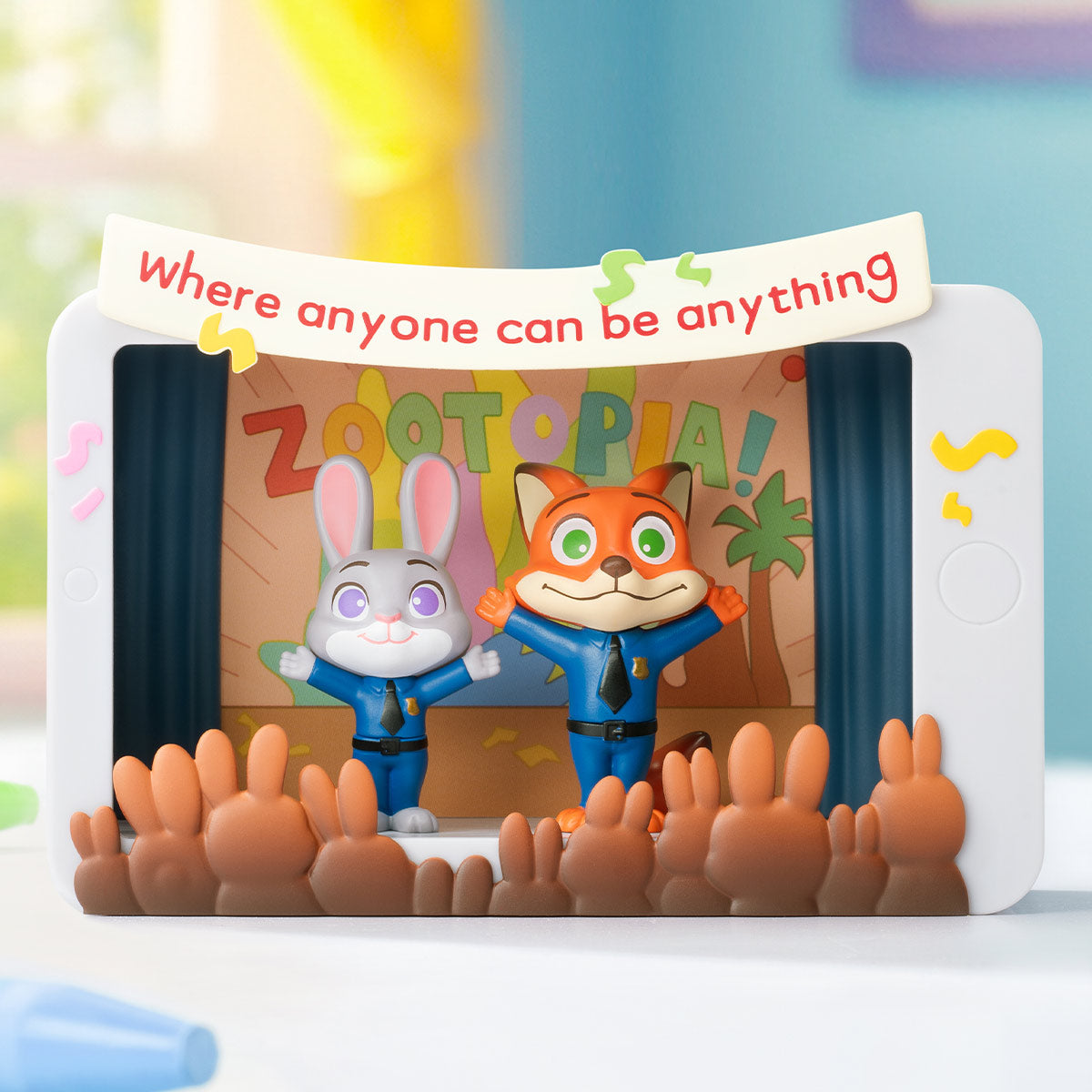 POP MART Zootopia Highlight Moment Series Scene Sets [1 Blind Box] - Fugitive Toys