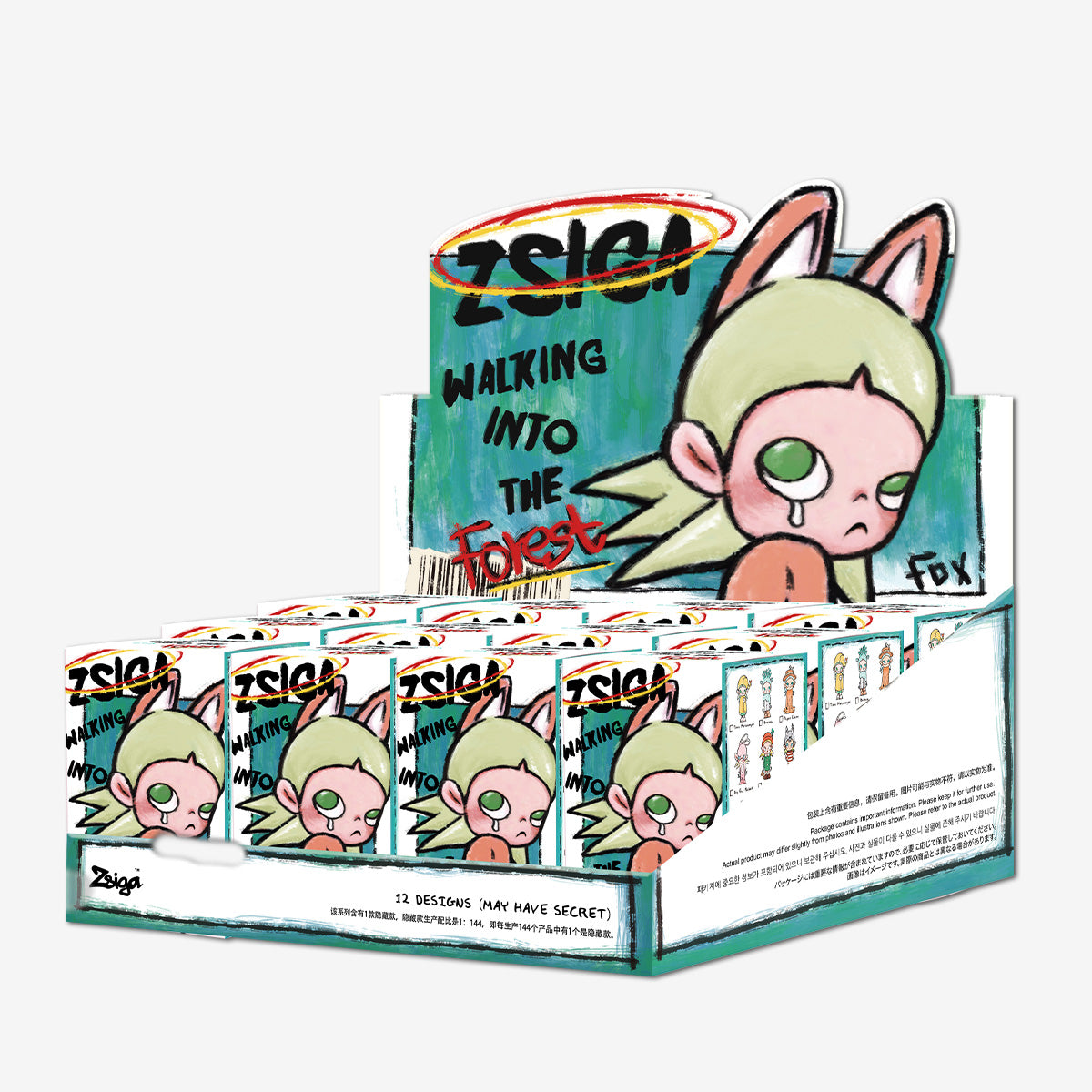 POP MART Zsiga Walking Into the Forest Series [1 Blind Box] - Fugitive Toys