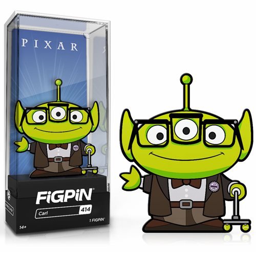 Disney Pixar Alien Remix: FiGPiN Enamel Pin Alien Carl [414] - Fugitive Toys