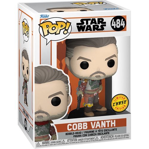 Star Wars The Mandalorian Pop! Vinyl Figure Cobb Vanth Chase (The Marshal) [484] - Fugitive Toys