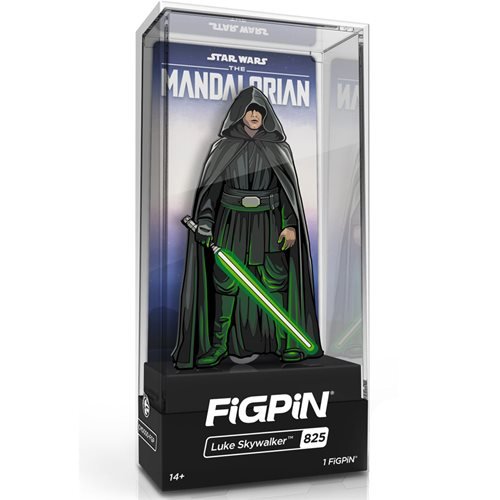 Star Wars The Mandalorian: FiGPiN Enamel Pin Luke Skywalker [825] - Fugitive Toys