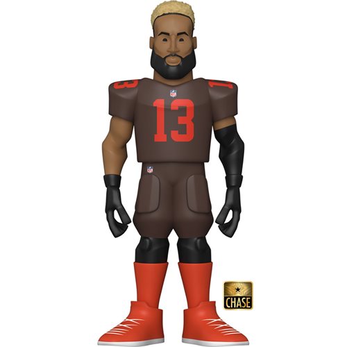 Funko Vinyl Gold Premium Figure: NFL Browns Odell Beckham Jr (Home Uniform) Chase - Fugitive Toys