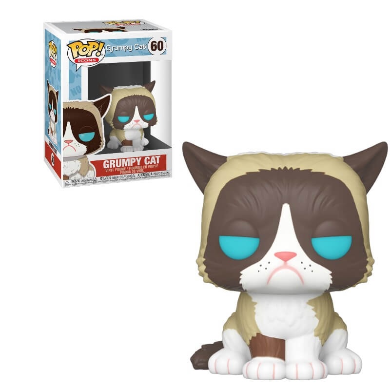 Icons Pop! Vinyl Figure Grumpy Cat [60] - Fugitive Toys