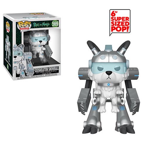 Rick and Morty Pop! Vinyl Figure Exoskeleton Snowball [6-Inch] [569] - Fugitive Toys